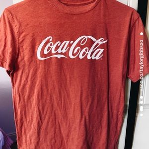 coca-cola red tee